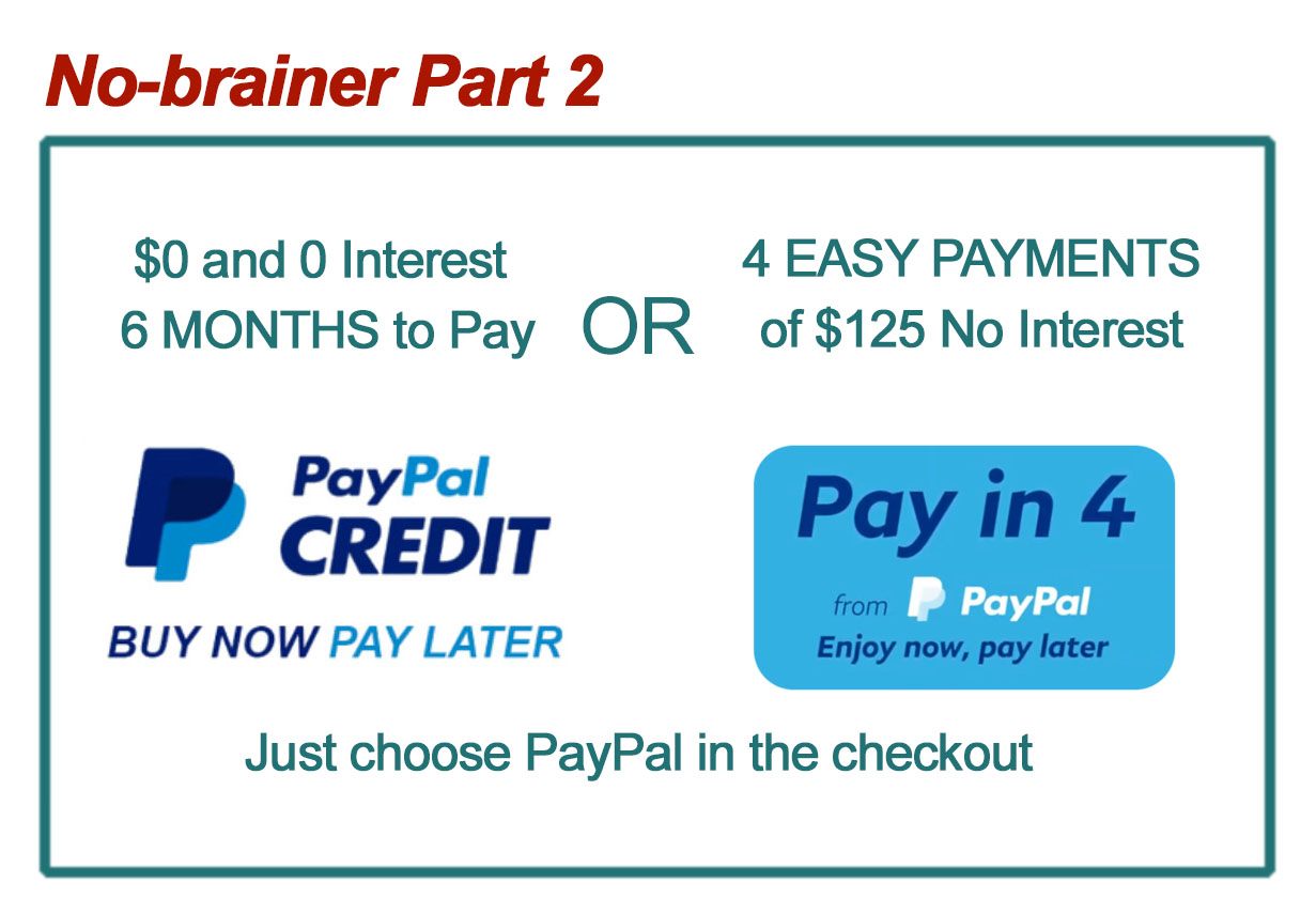 4pay and paypal credit